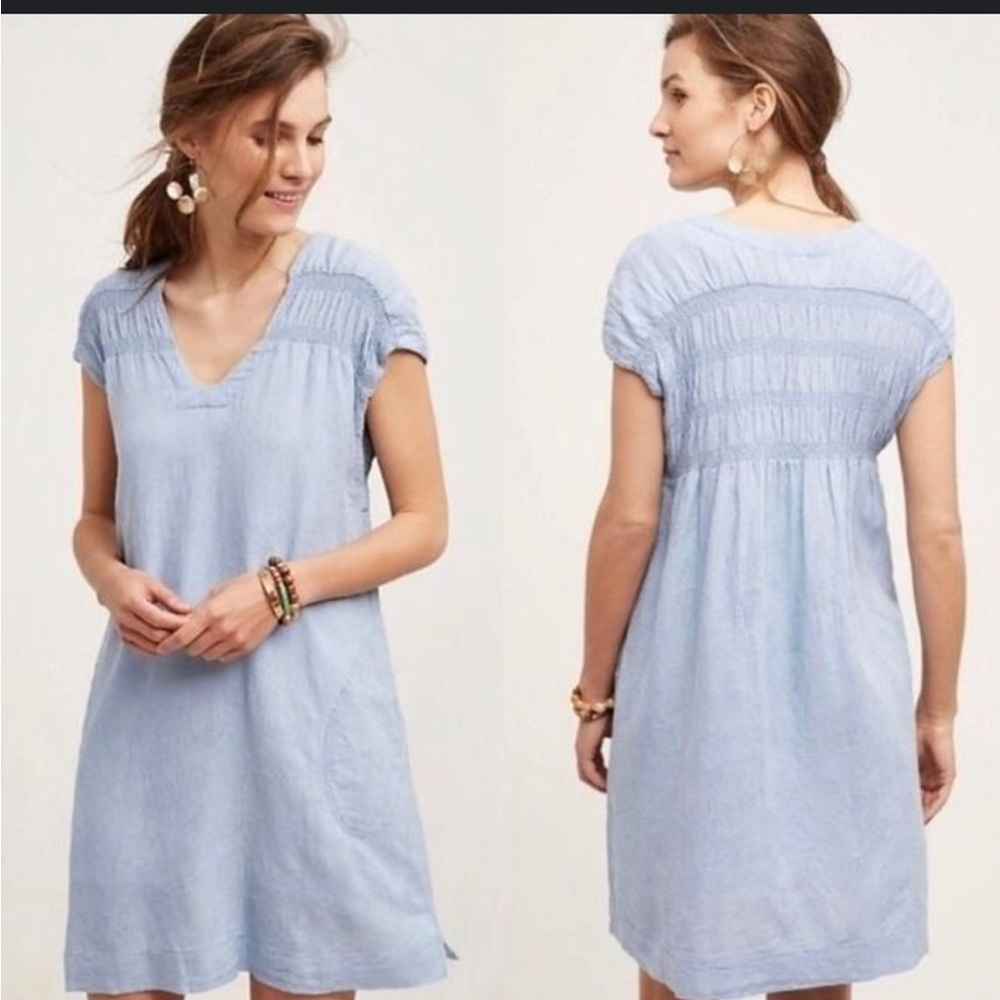 Anthropologie Maeve Paz Tunic Dress- L